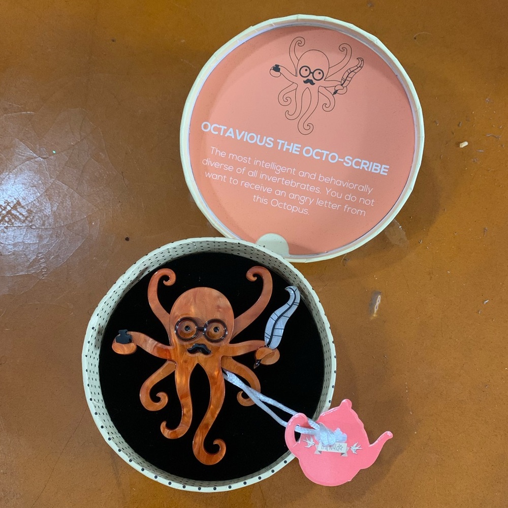 Erstwilder’s “Octavious the Octo-Scribe”